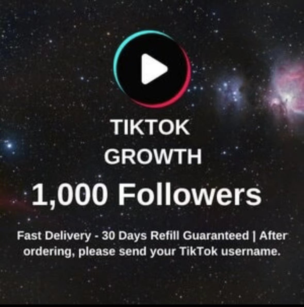 Tiktok account to get 1000 followers or buy a Tiktok account for business