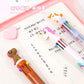 10 Colors Ballpoint Pen Kawaii Stationery Cute Pens Novelty Cute Kawaii Pen Student Writing Gel Pens Learning Office Supplies
