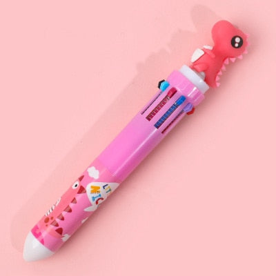 10 Colors Ballpoint Pen Kawaii Stationery Cute Pens Novelty Cute Kawaii Pen Student Writing Gel Pens Learning Office Supplies