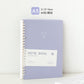 Cream loose-leaf notebooks A5B5
