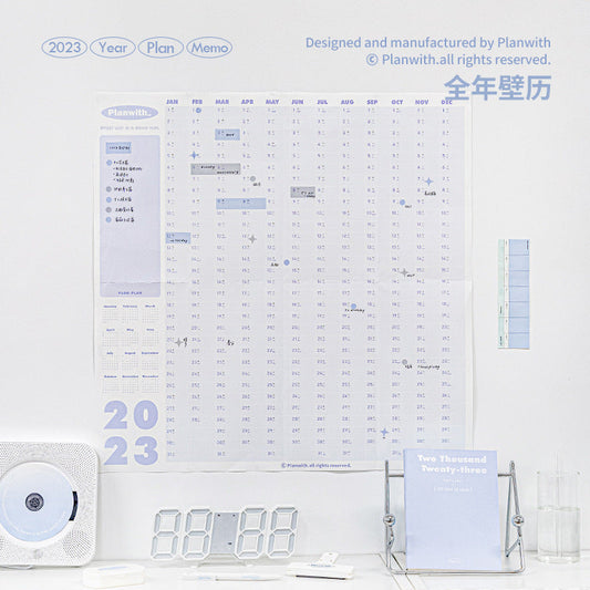 2023 A wall calendar for the whole year