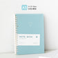 Cream loose-leaf notebooks A5B5