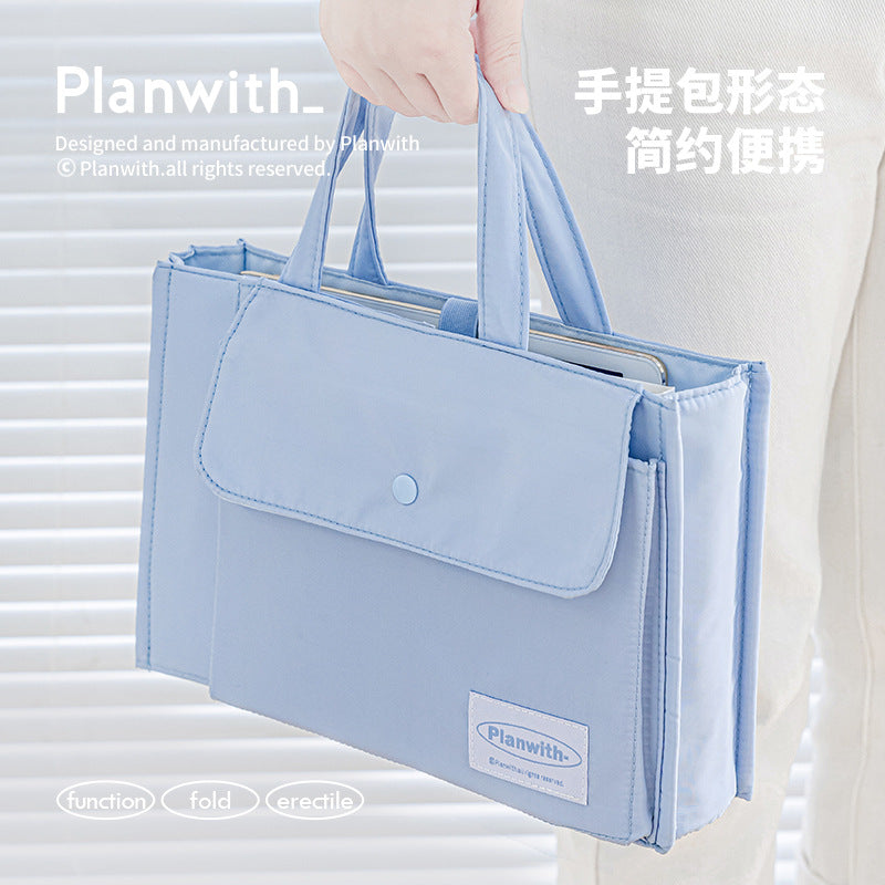 Folding multi-function large capacity to receive a handbag