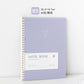 Cream loose-leaf notebooks A5B5