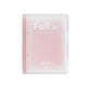 Fall in ♥ Gradient Blush   loose-leaf notebook