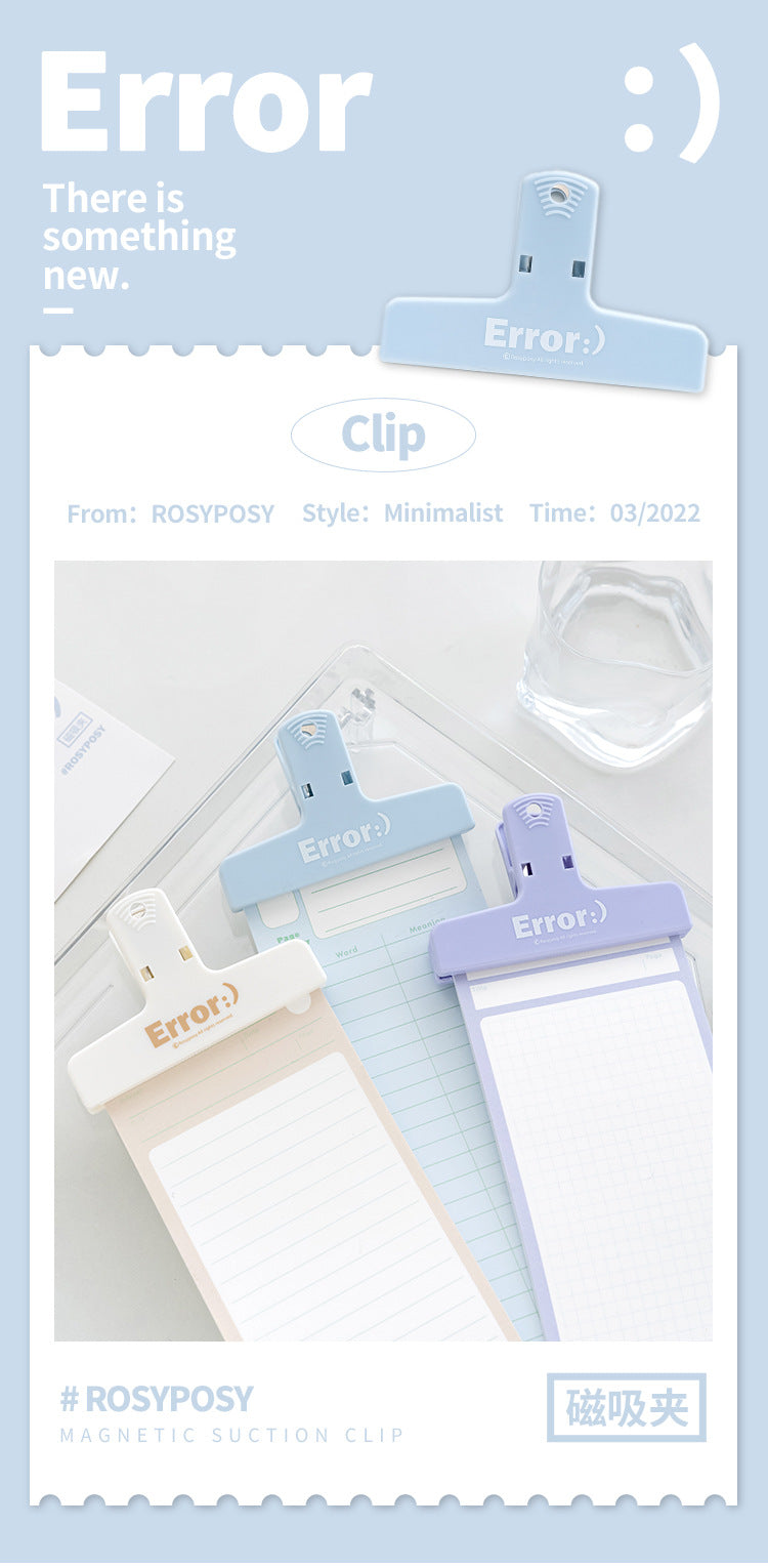 Cream cute file receive arrange binders and long tail