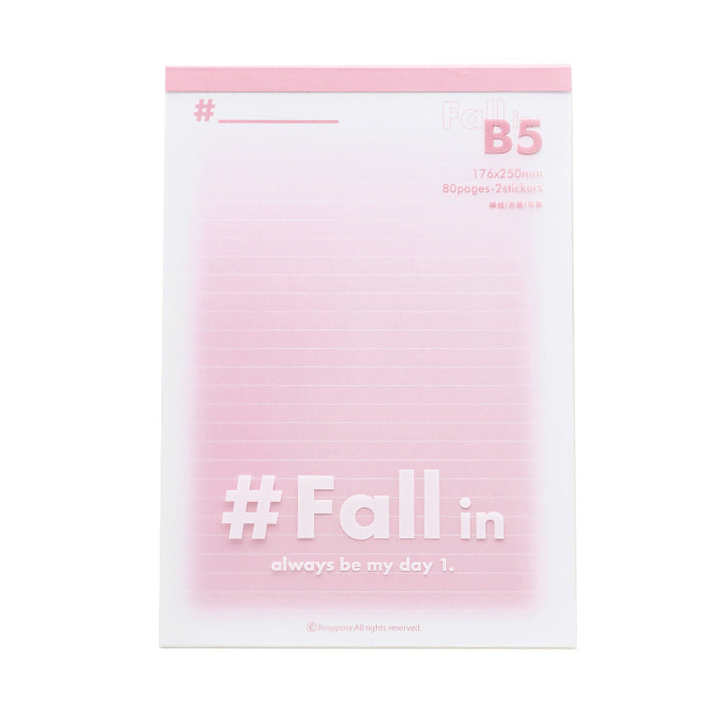 Fall in ♥ B5Multi-functional paper patting