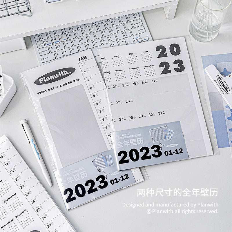 2023 A wall calendar for the whole year