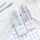 Cloud series ♥ Vanilla purple press neutral pen suits