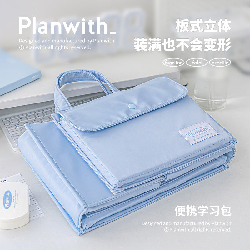 Folding multi-function large capacity to receive a handbag