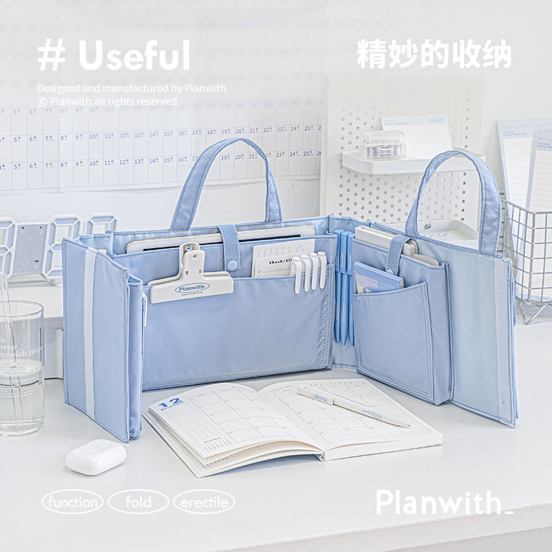 Folding multi-function large capacity to receive a handbag