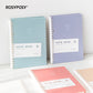 Cream loose-leaf notebooks A5B5