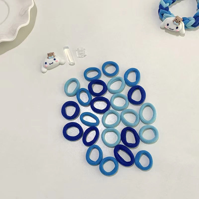 DIY Hair ties in tiktok video